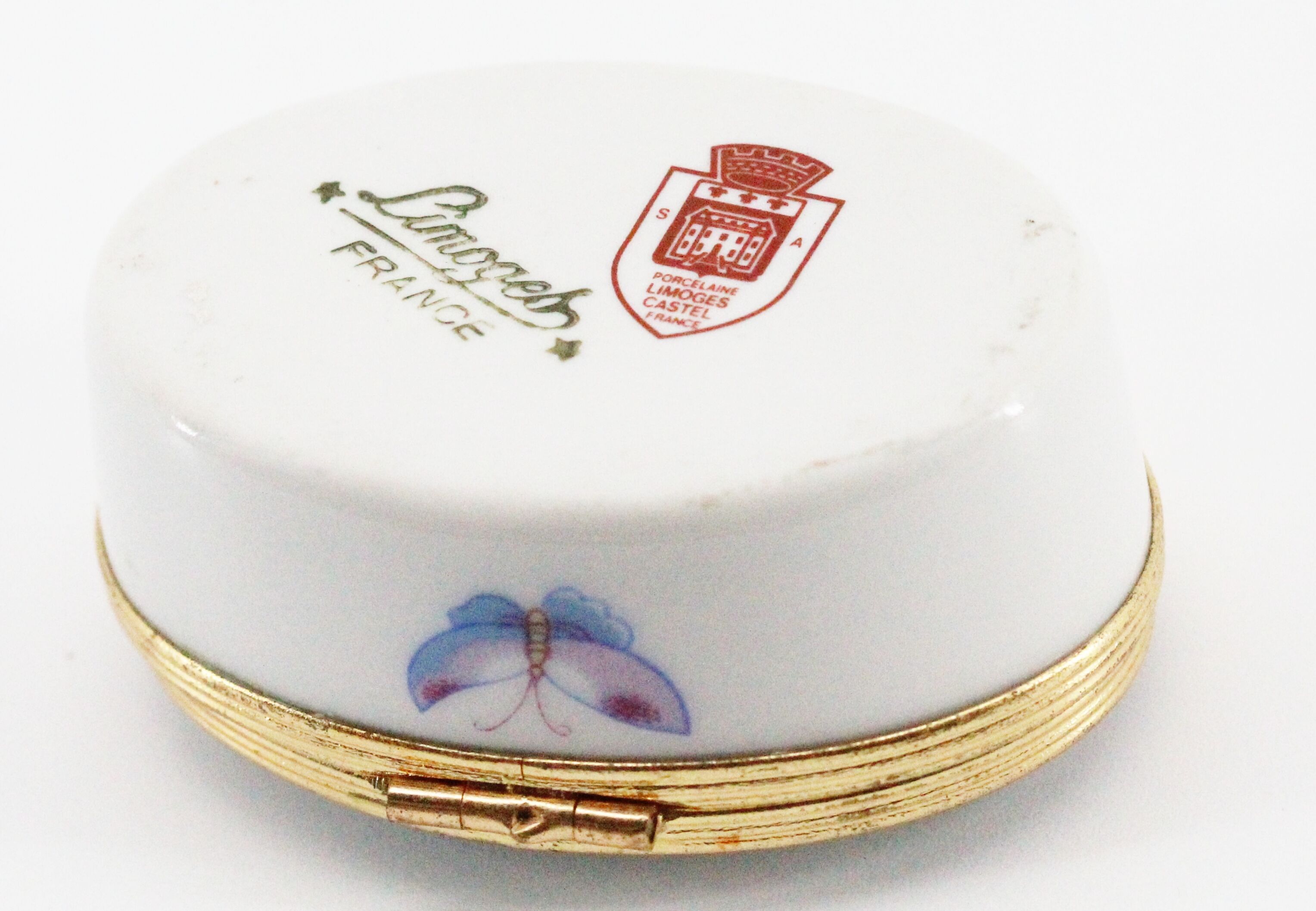 Limoges porcelain jewelry box