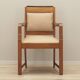 Oak armchair, Art Déco, 1950s, production: Denmark