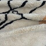 Large Beni ourain Berber carpet