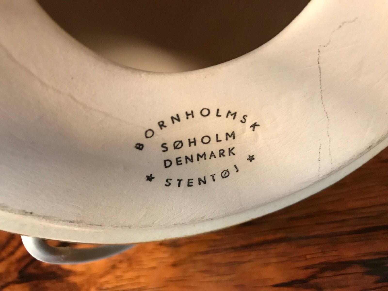 Ceramic table lamp, bow and candle holder by Noomi Backhausen for Søholm