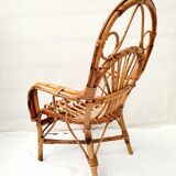 Children's rattan armchair
