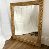 set of 4 mirrors in wood and gilded stucco early 20th century