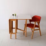 Retro extendable formica table