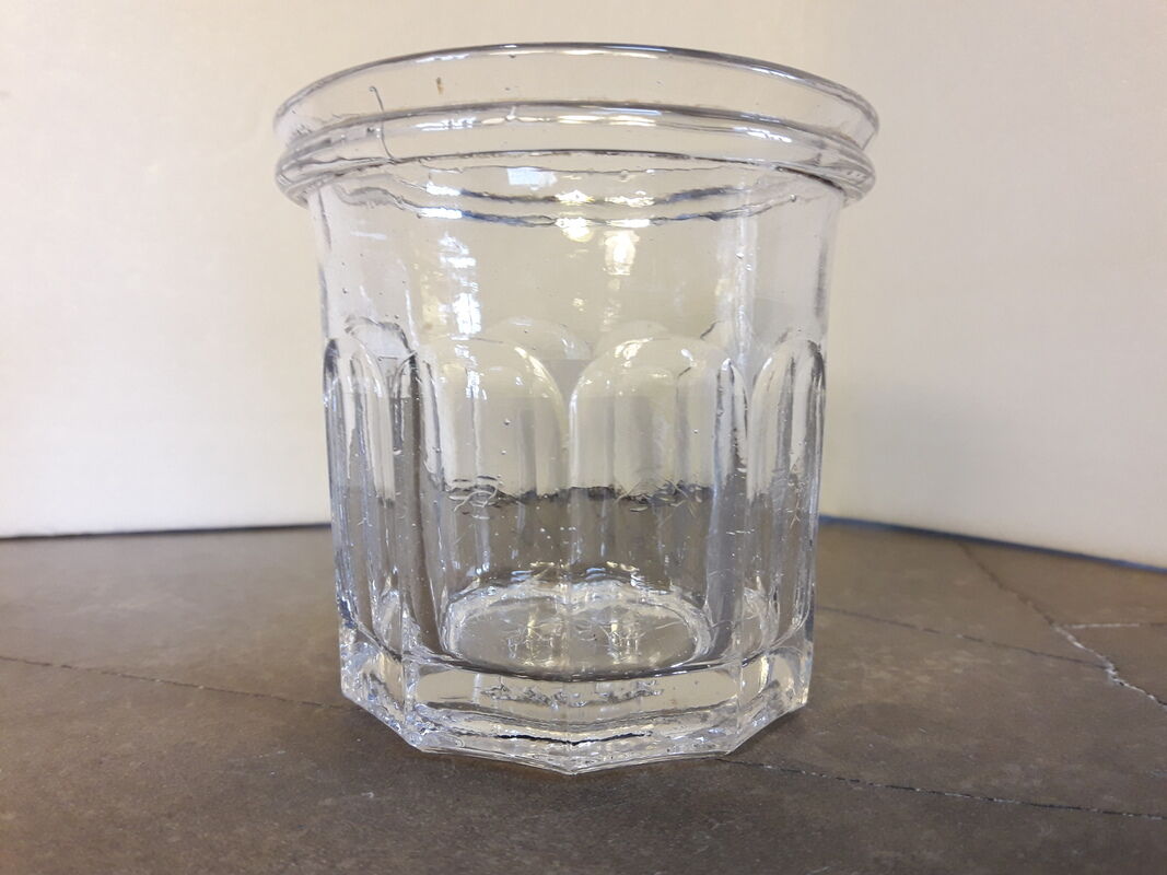 Jam jar XIXth glass -