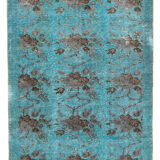 Tapis turquoise 166 cm x 264 cm
