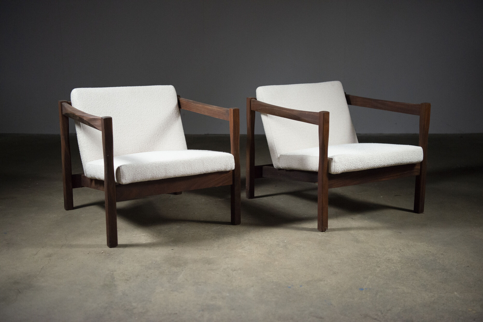 Pair of Scandinavian armchairs
