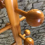 Coat rack in solid pine Scandinavian design