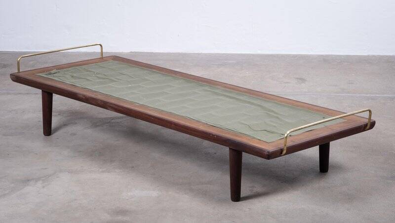Mid-Century Danish Model GE19 Daybed in Teak attributed to Hans J. Wegner for Getama, 1960s