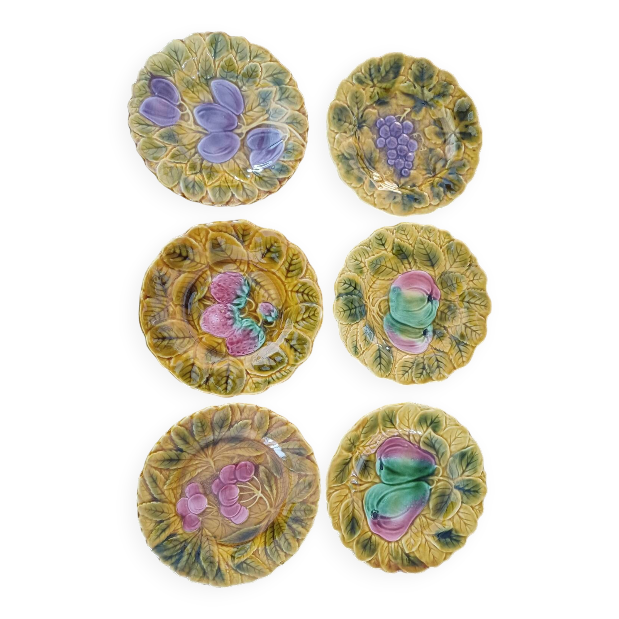 Coffret de 6/12 assiettes à dessert Sarreguemines