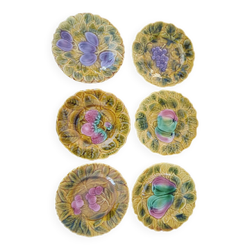 Coffret de 6/12 assiettes à dessert Sarreguemines