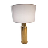 Scandinavian lamp Luxus in gilded glass 1970