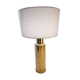 Lampe scandinave Luxus en verre doré 1970