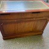 Rosjohn 1950s English Solid Mahogany Desk