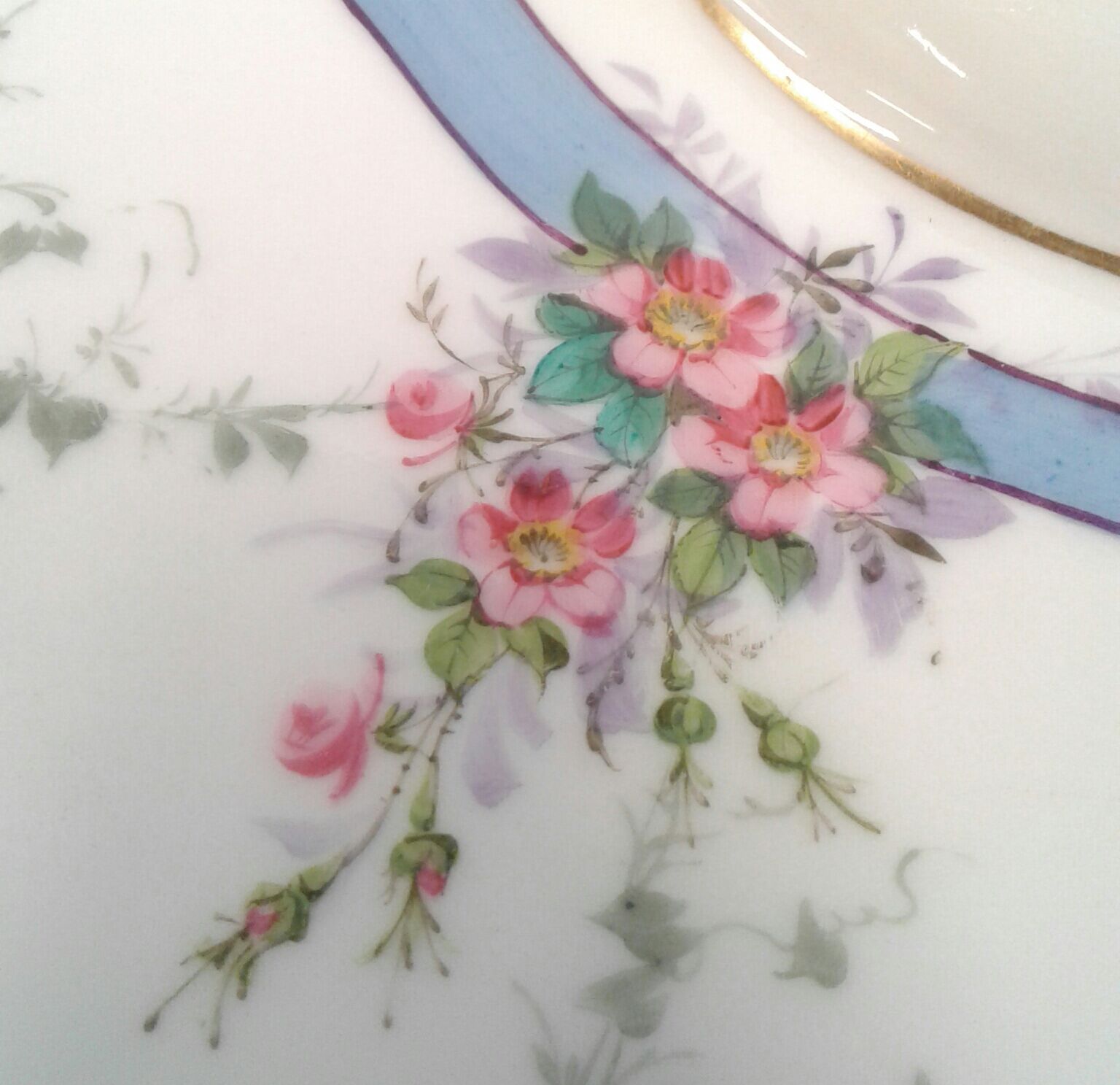 Ancient porcelain platter