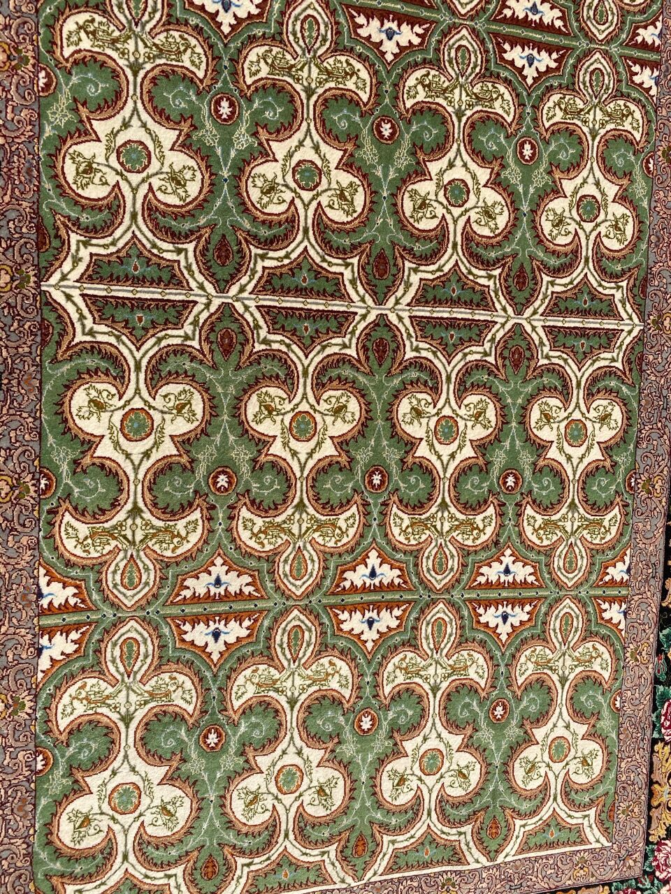 Extra fine Persian carpet Isfahan 110x174 cm