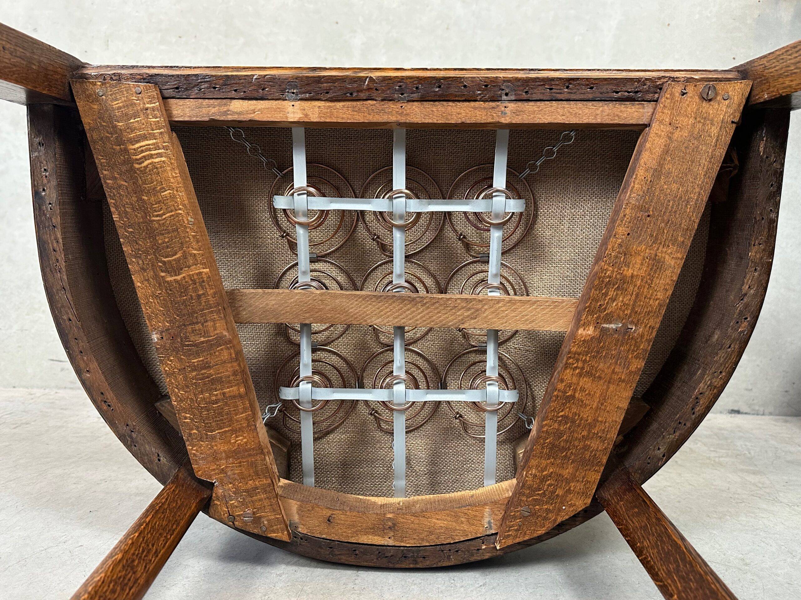 Original art deco chair – oak