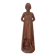 Vintage Terracotta Pregnant Woman Sculpture – Mid-Century Style Maternity Art Figurine
