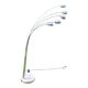Vintage 5-branch floor lamp "Lily of the Valley", designed by Christian Koban.