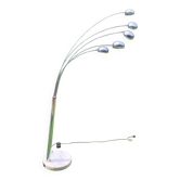 Lampadaire vintage à 5 branches "Muguet", dessiné par Christian Koban