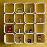 70's plastic shelf module