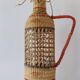 Bouteilles tressées Osier Vintage Origine Viêtnam