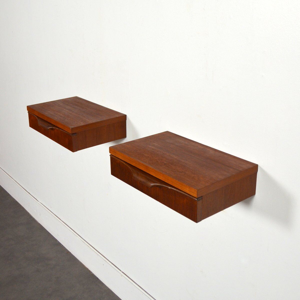 Pair of scandinavian beside tables 1960