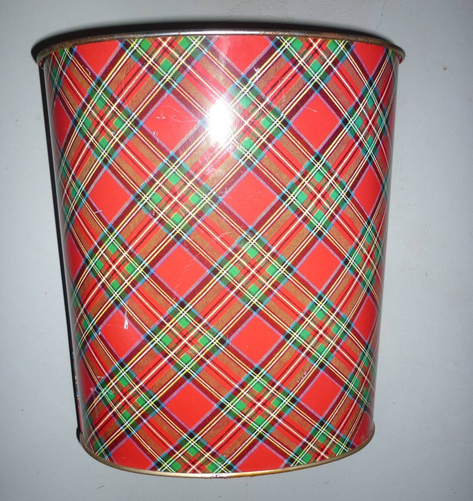 Waste paper basket signed Massilly France