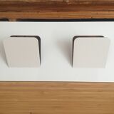 Coat hook with two hooks "Portemanto" small production
