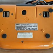 Phone orange pop art vintage telic ptt 1975 design f. quirin