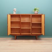 Teak highboard, Danish design, 1960s, production: Denmark