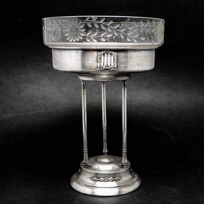 Plat, coupe ECA Argentor dans le style Sécessionniste
