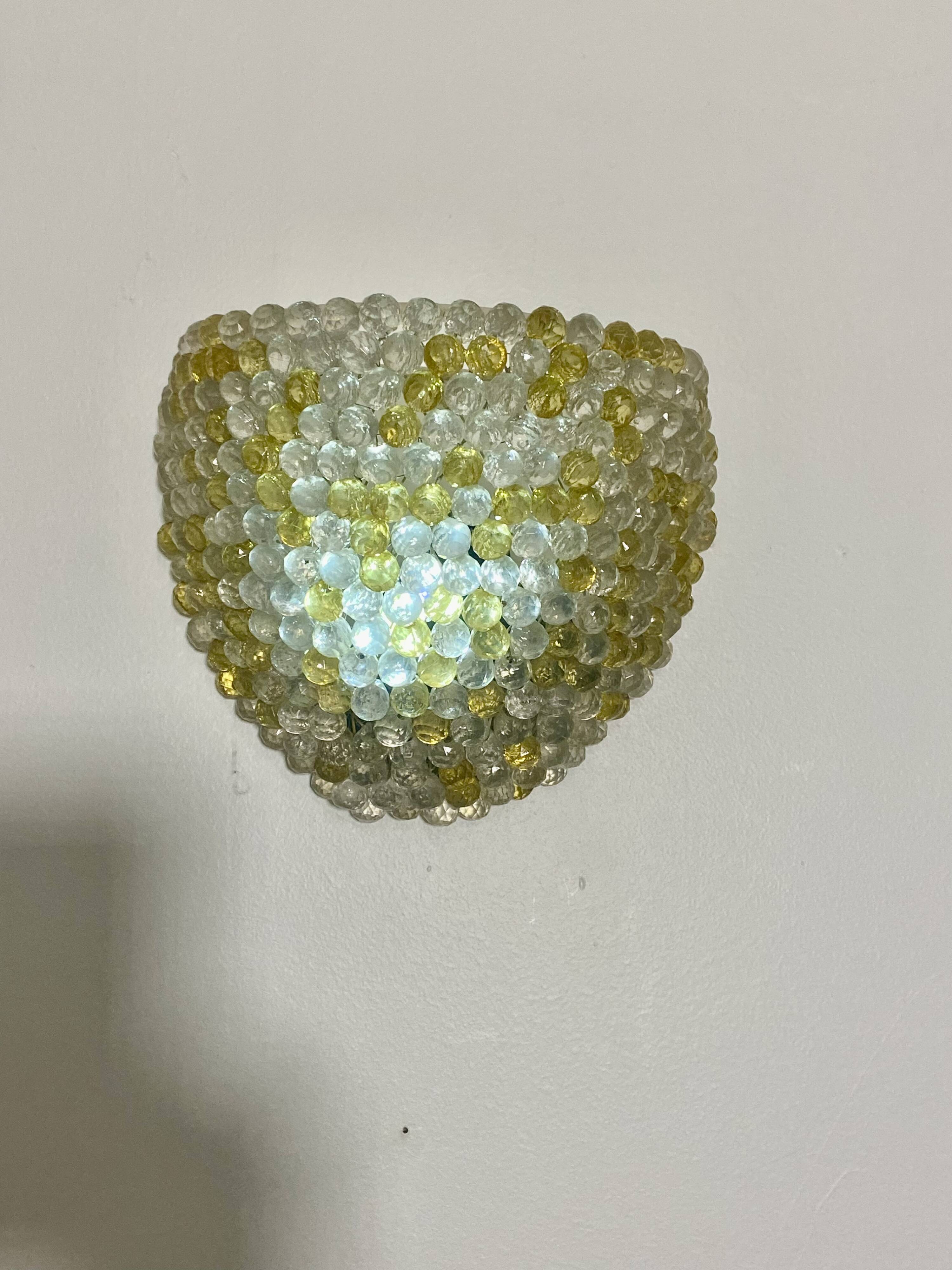 Paire d’appliques murales vintage – Années 70