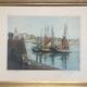 Concarneau.Aquatinte d’Eugène GAUGUET, 1872-1943