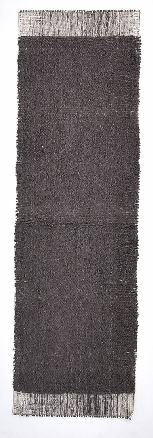 2x7 Brown Handmade Vintage Runner Rug, 64x212Cm