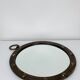 Miroir hublot fer forgé rond