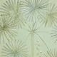 Painted canvas, or decorative panel, Parrots and foliage. Contemporary.