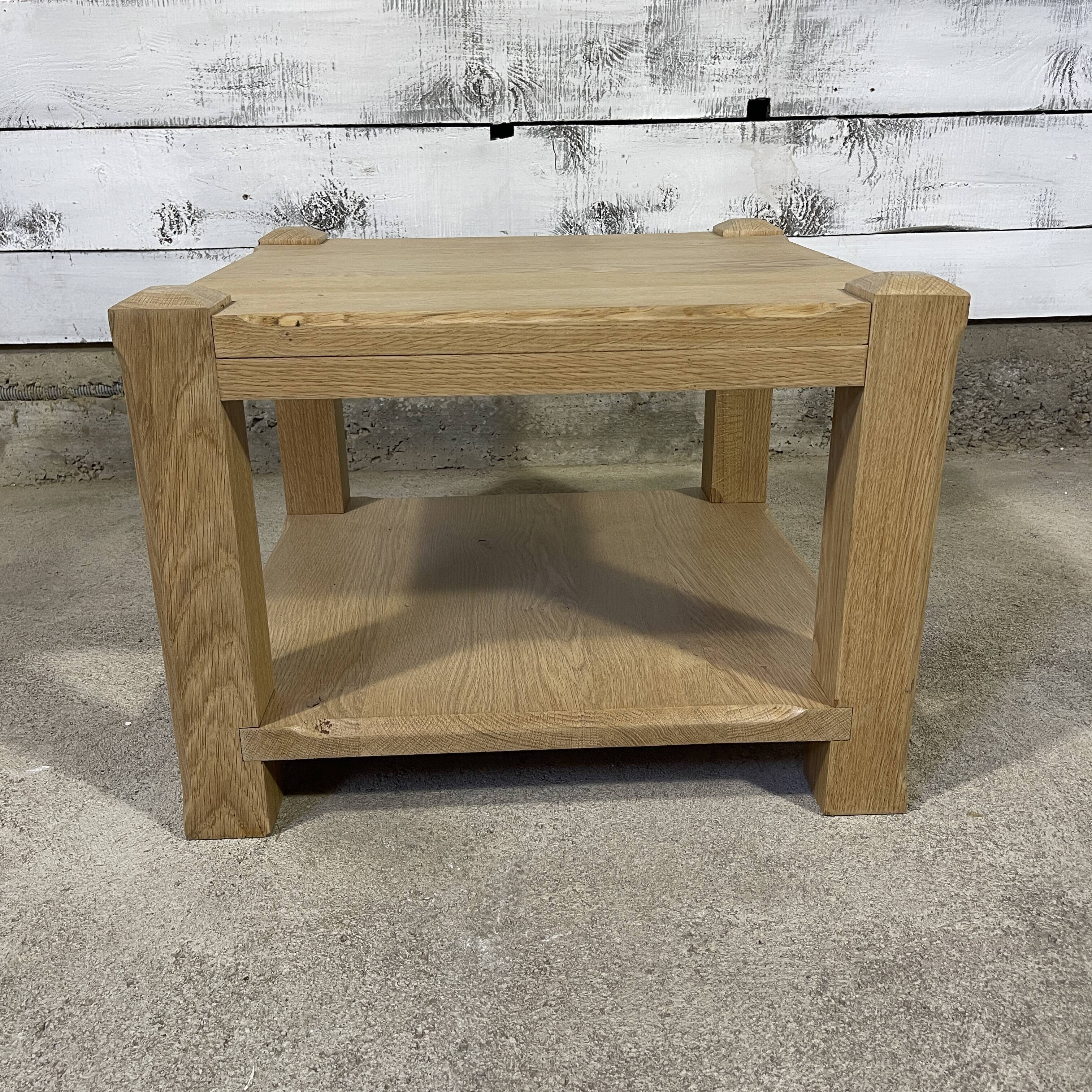 Oak coffee table