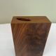 Minimalist design wooden vase