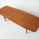 Table basse en teck scandinave 1970