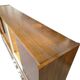 vintage XL wooden armoire / midboard / wall unit