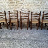 Chaises style Charles Dudouyt