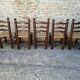 Chaises style Charles Dudouyt