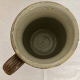 Large brown pot, country style