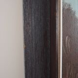 Painting „The Farmhouse on the Side”, Scandinavian design, 1970s