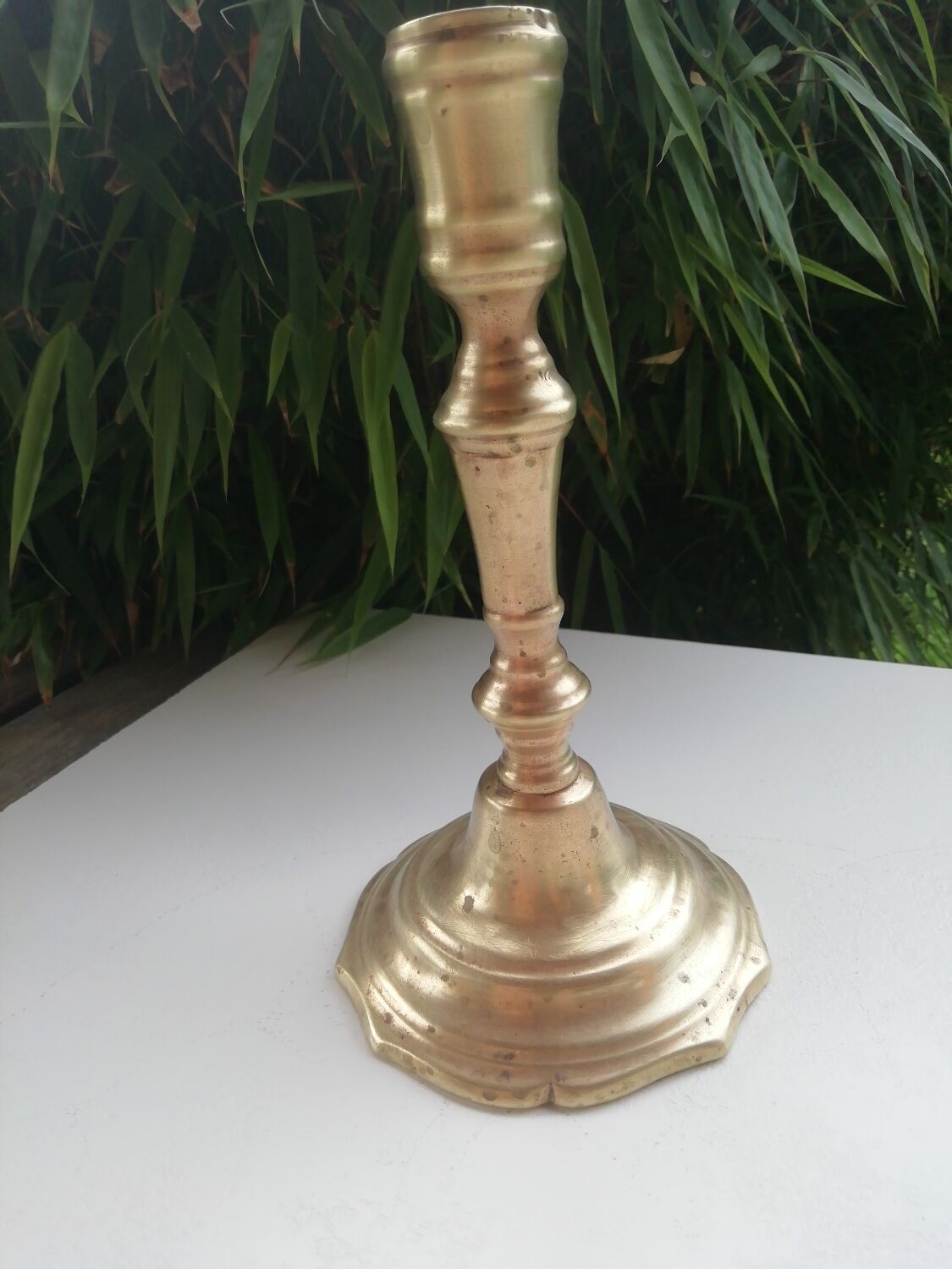 Pair of candle holders