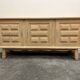 Buffet vintage en chêne sablé avec pieds compas festonnés, années 1960