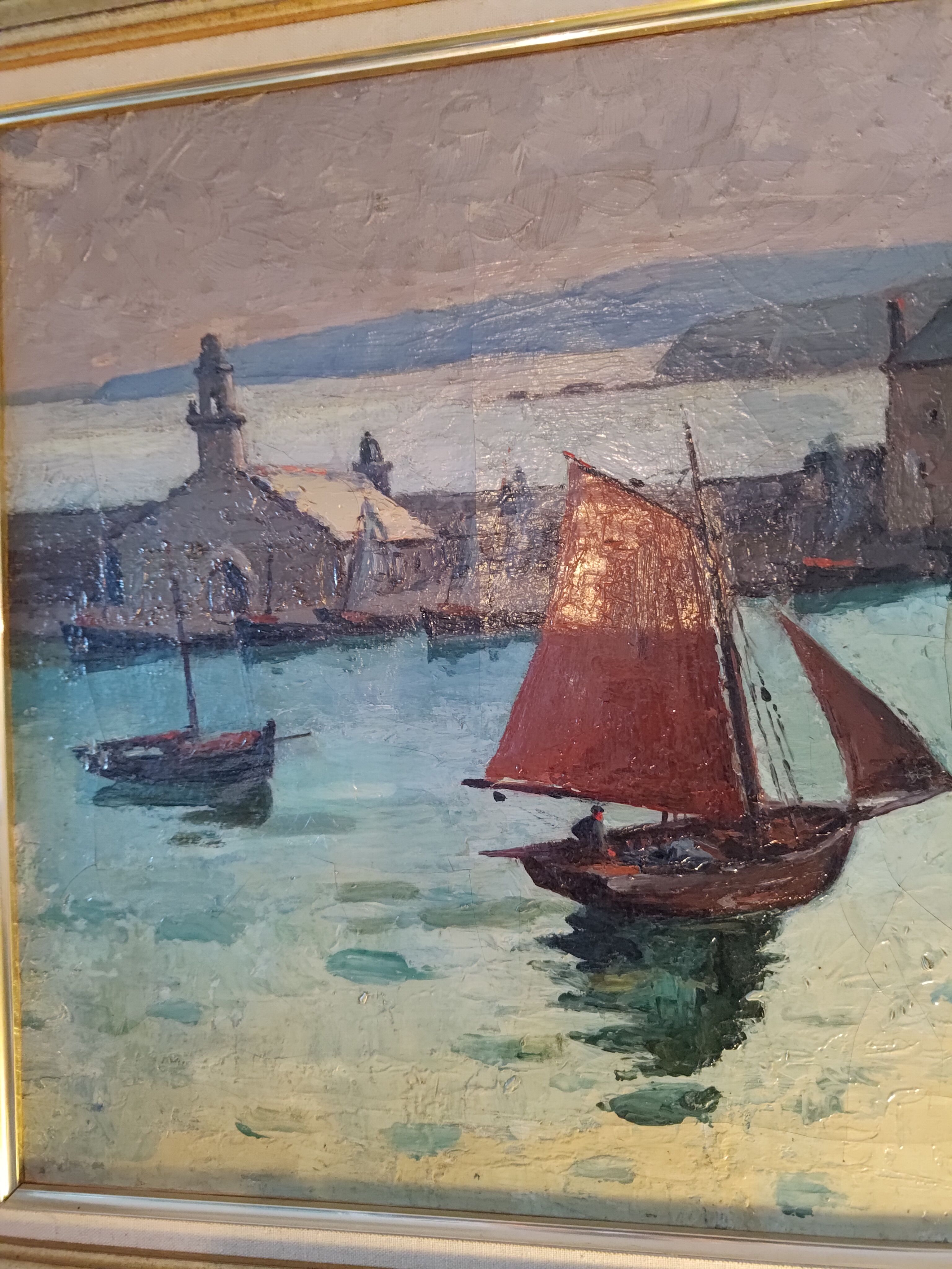 Marine painting of Camaret-sur-mer