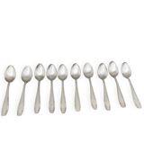 10 art deco dessert spoons