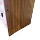 Vintage wooden shoe cabinet / drop-leaf cabinet
