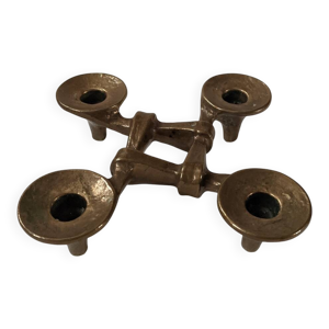 Bougeoir en bronze design - contemporain